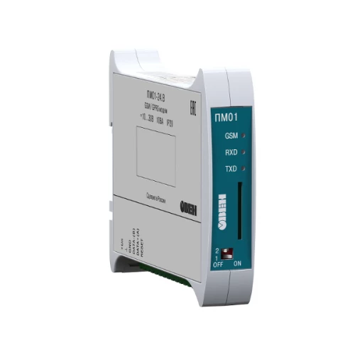ПМ01-24.АВ GSM-модем с интерфейсом RS-232/RS-485 УТ000015397