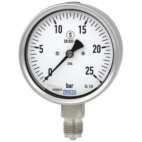 232.50.100 2,5 bar G1/2" Нерж.Сухой УТ000002609